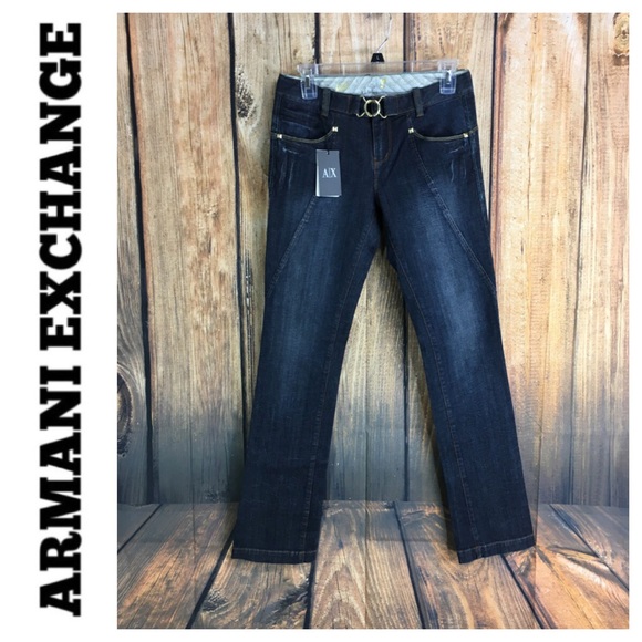 🐞A/X Armani Exchange Stretch Straight Leg jean - Picture 1 of 12